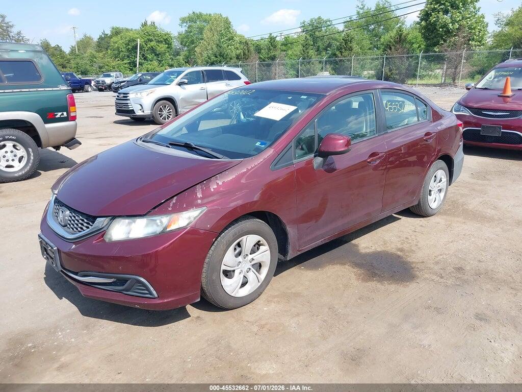 19XFB2F59DE230264 2013 HONDA CIVIC photo no. 2