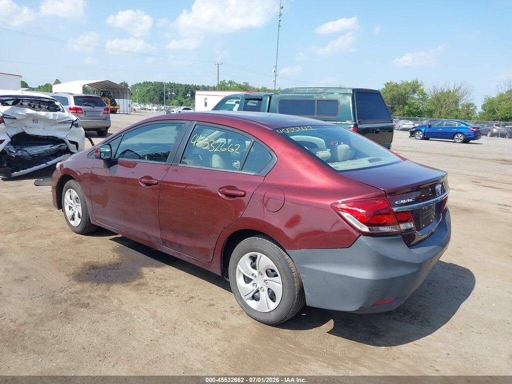19XFB2F59DE230264 2013 HONDA CIVIC photo no. 3