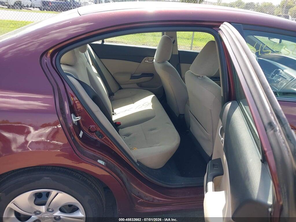 19XFB2F59DE230264 2013 HONDA CIVIC photo no. 8