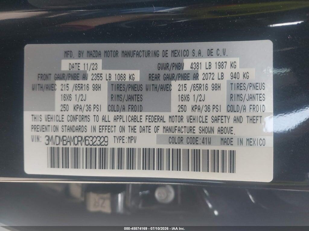 3MVDMBAM0RM632329 2024 MAZDA CX-30 photo no. 9