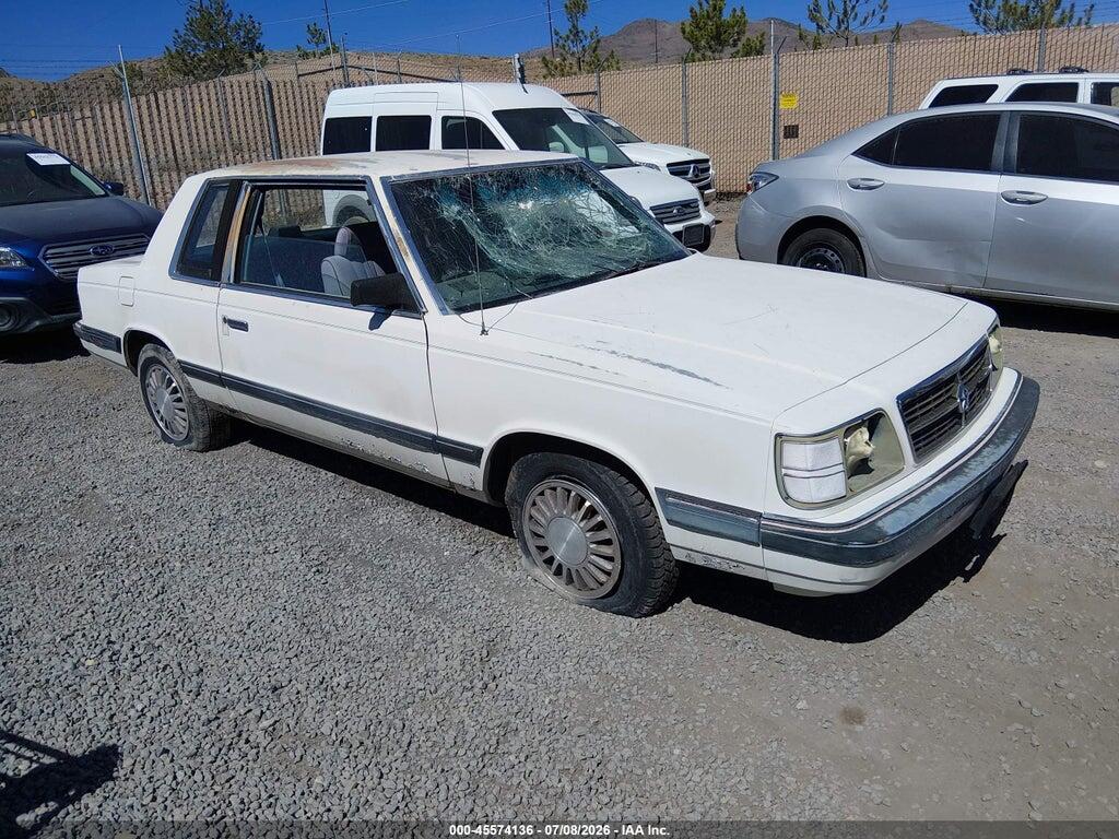 1987 DODGE ARIES 3B3BD31K9HT701893
