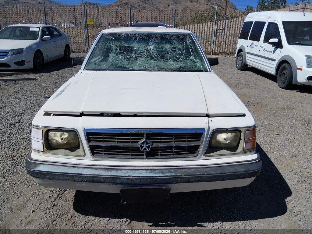 3B3BD31K9HT701893 1987 DODGE ARIES photo no. 6