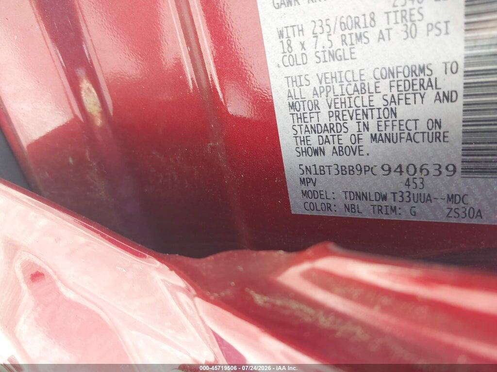 5N1BT3BB9PC940639 2023 NISSAN ROGUE photo no. 9