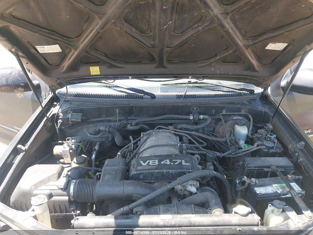 5TBBT4819YS019989 2000 TOYOTA TUNDRA photo no. 10