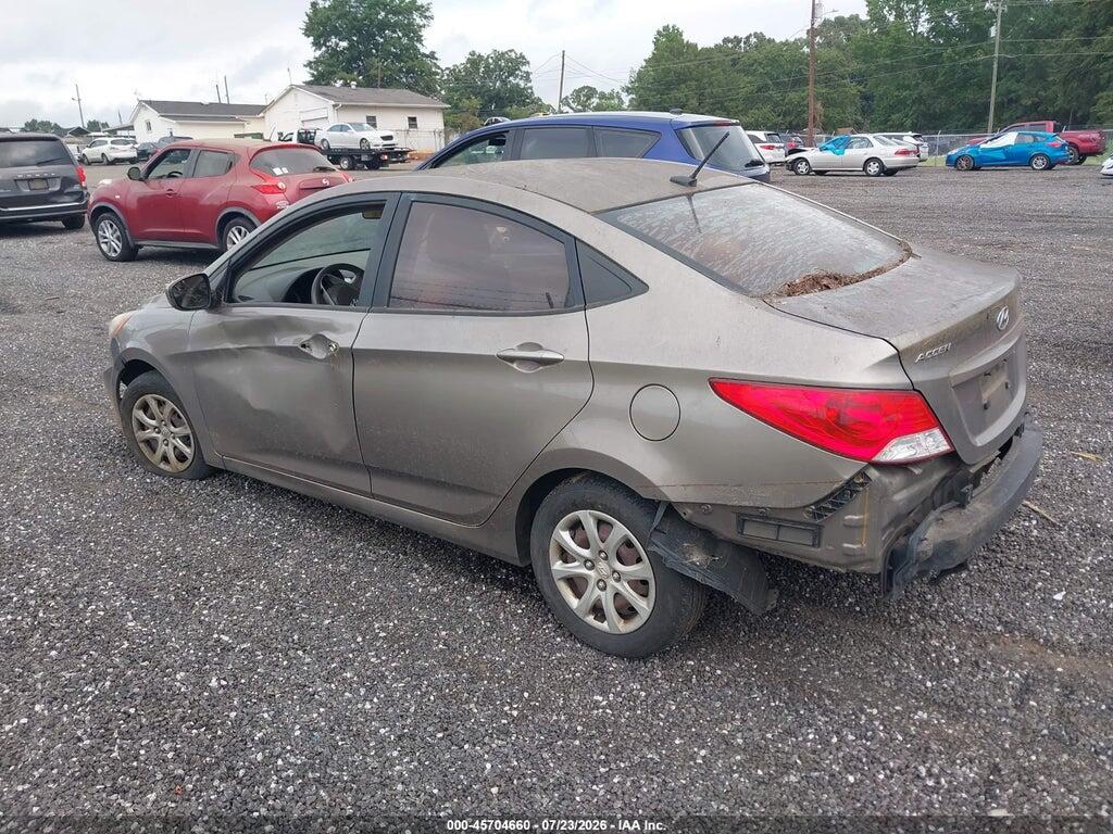 KMHCT4AE4EU673570 2014 HYUNDAI ACCENT photo no. 3