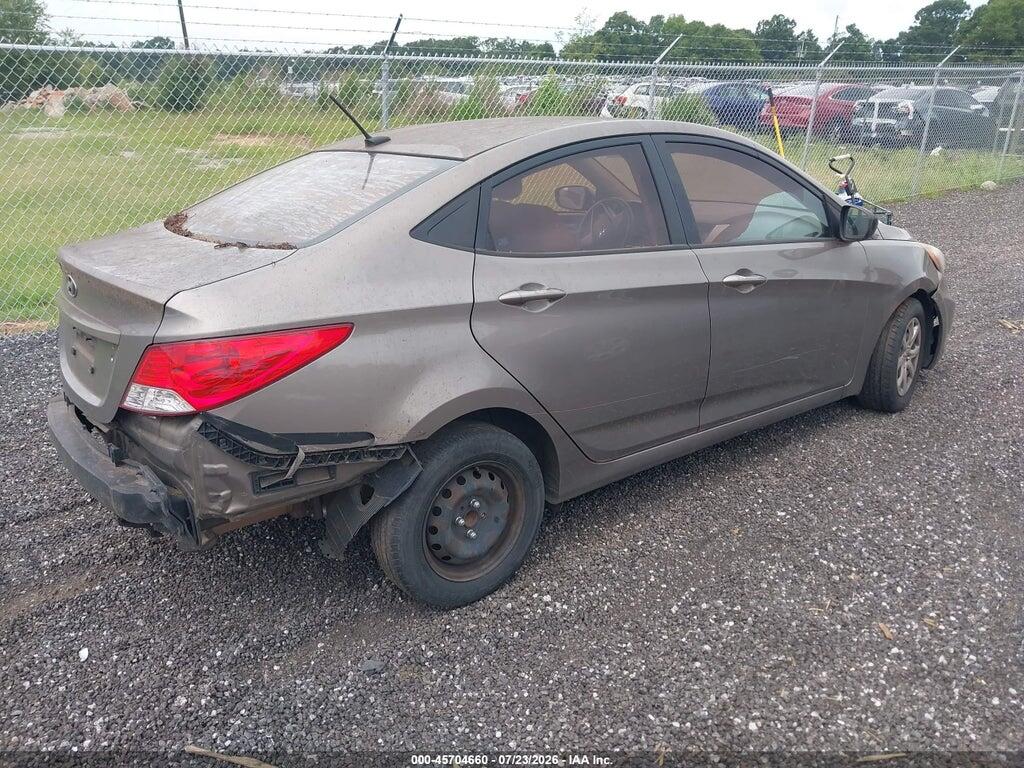 KMHCT4AE4EU673570 2014 HYUNDAI ACCENT photo no. 4