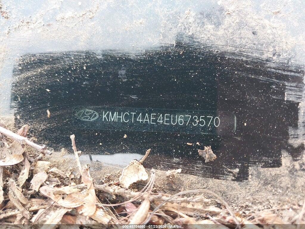 KMHCT4AE4EU673570 2014 HYUNDAI ACCENT photo no. 9