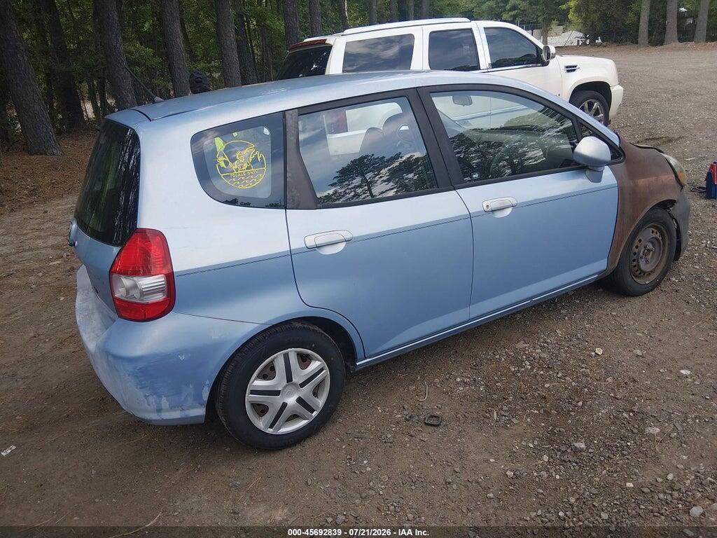 JHMGD38438S002352 2008 HONDA FIT photo no. 4