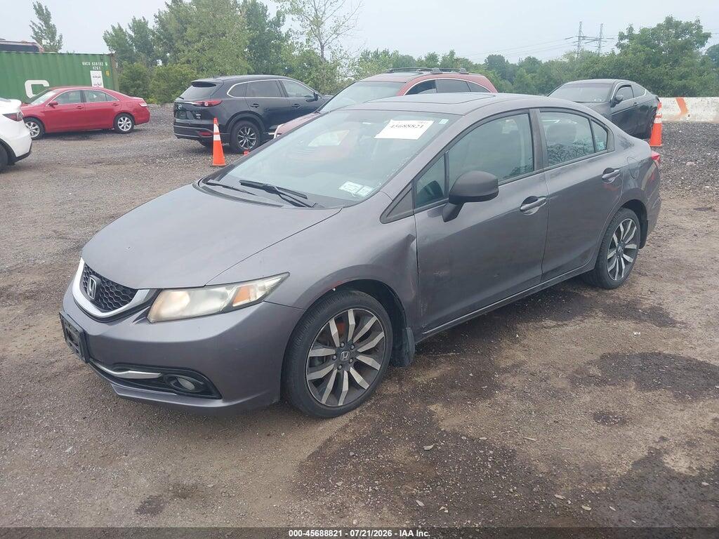 2HGFB2F91FH537777 2015 HONDA CIVIC photo no. 2