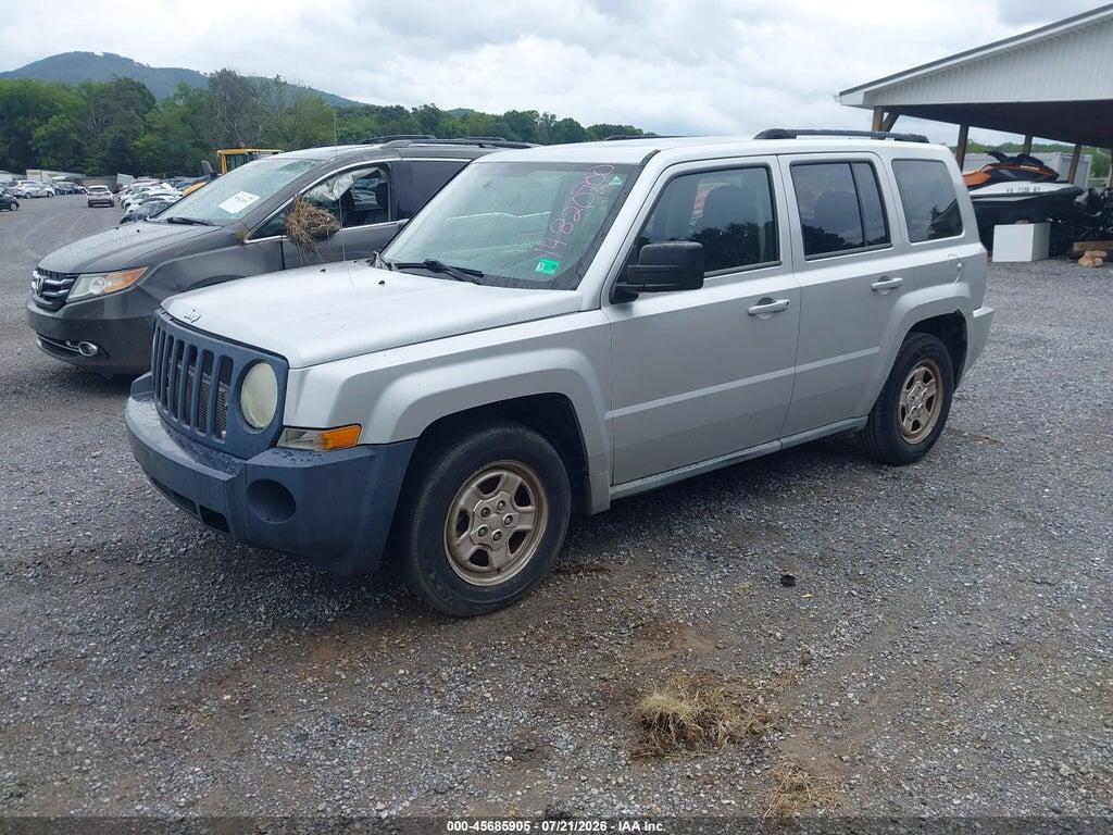 1J4NF2GB4AD551804 2010 JEEP PATRIOT photo no. 2