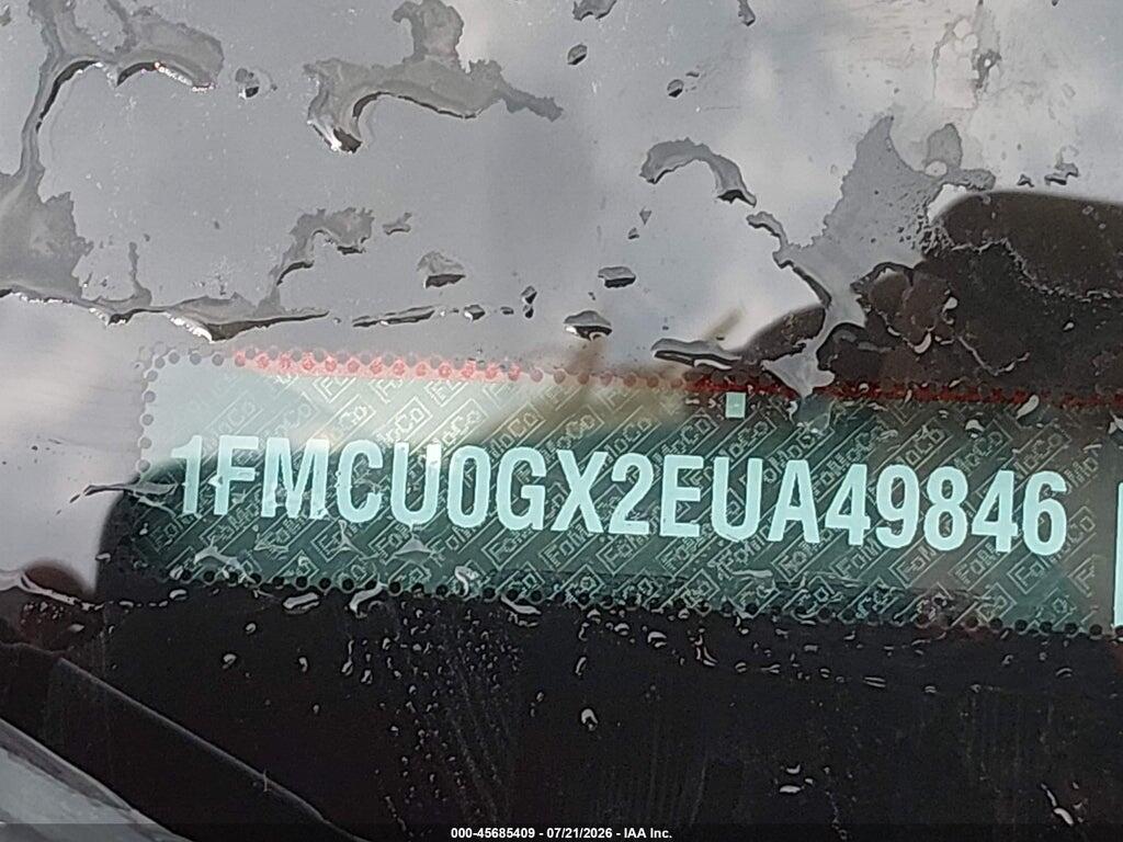 1FMCU0GX2EUA49846 2014 FORD ESCAPE photo no. 9