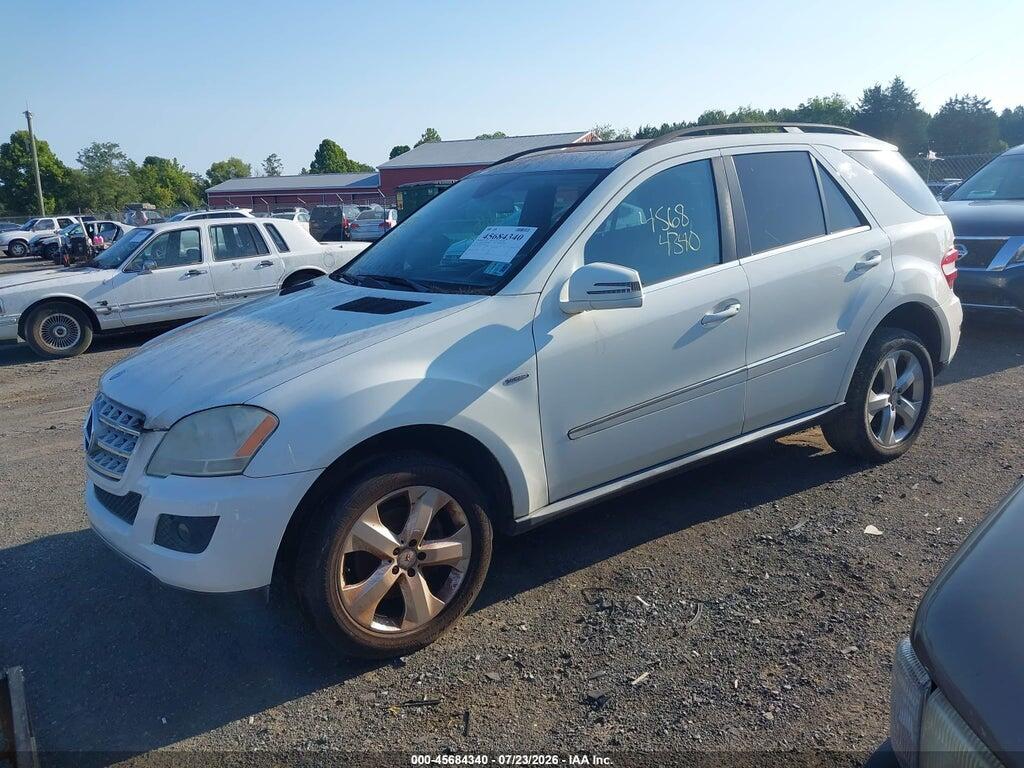 4JGBB2FB2BA727480 2011 MERCEDES-BENZ ML 350 BLUETEC photo no. 2