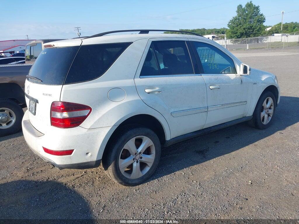 4JGBB2FB2BA727480 2011 MERCEDES-BENZ ML 350 BLUETEC photo no. 4