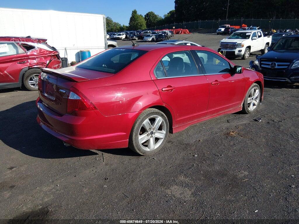 3FAHP0KCXAR161310 2010 FORD FUSION photo no. 4