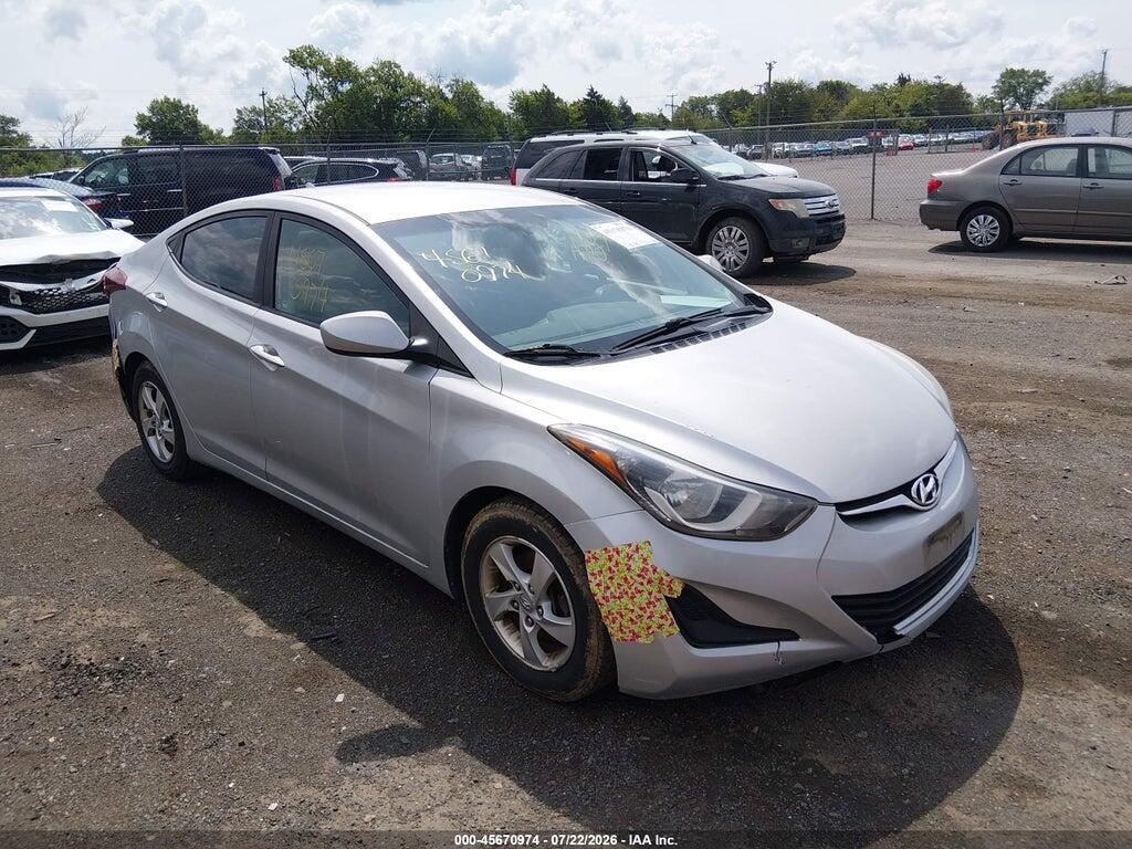 5NPDH4AE0EH456697 2014 HYUNDAI ELANTRA photo no. 1