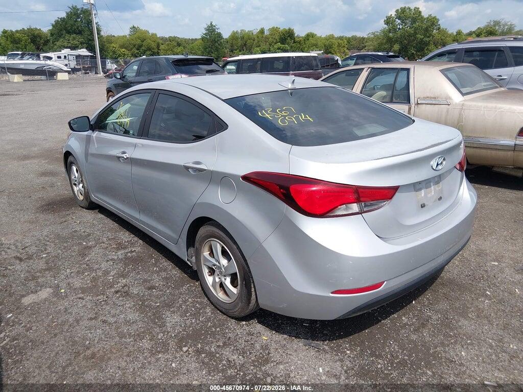 5NPDH4AE0EH456697 2014 HYUNDAI ELANTRA photo no. 3