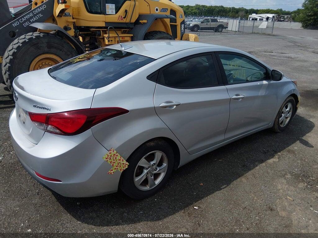 5NPDH4AE0EH456697 2014 HYUNDAI ELANTRA photo no. 4