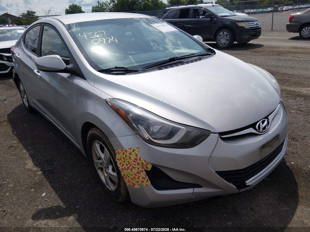 5NPDH4AE0EH456697 2014 HYUNDAI ELANTRA photo no. 6