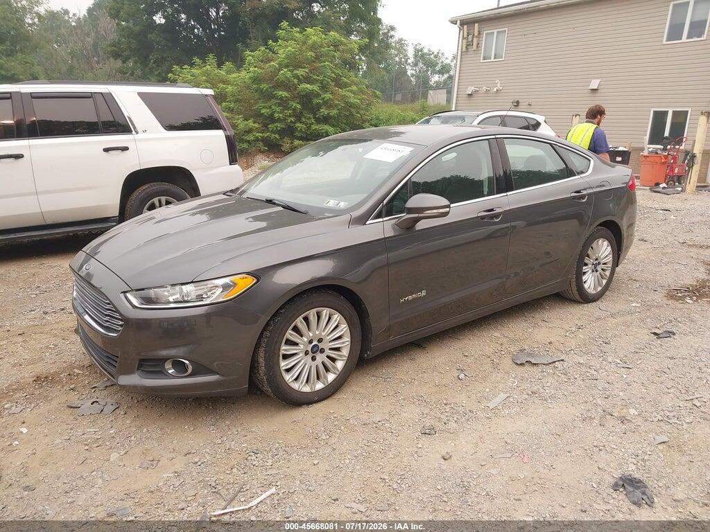 3FA6P0LU2FR158438 2015 FORD FUSION HYBRID photo no. 2