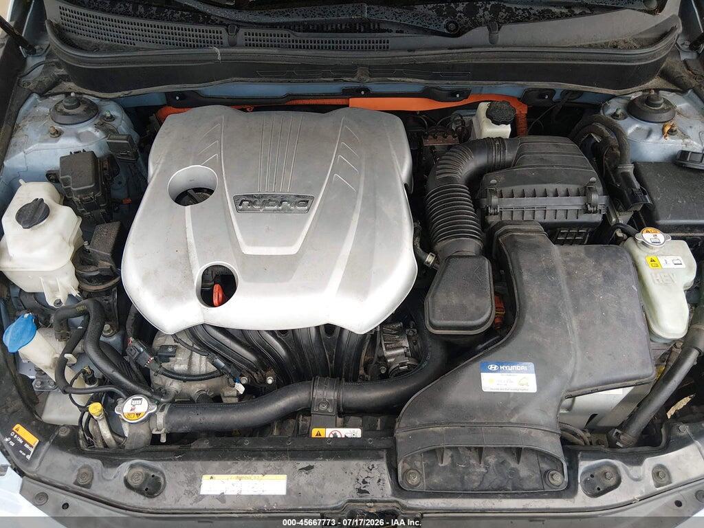 KMHEC4A43FA132402 2015 HYUNDAI SONATA HYBRID photo no. 10