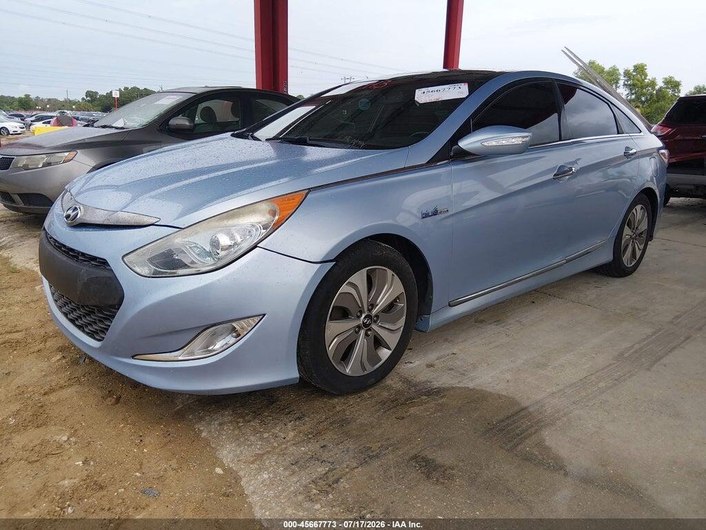 KMHEC4A43FA132402 2015 HYUNDAI SONATA HYBRID photo no. 2