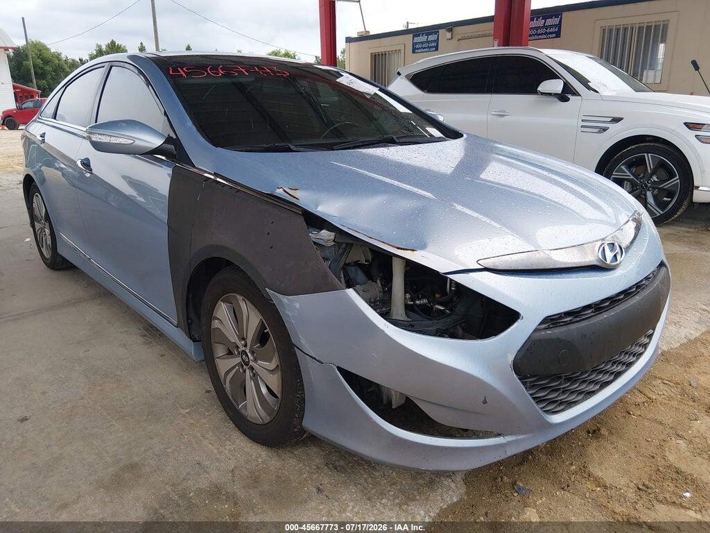 KMHEC4A43FA132402 2015 HYUNDAI SONATA HYBRID photo no. 6