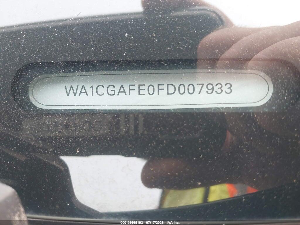 WA1CGAFE0FD007933 2015 AUDI Q7 photo no. 9