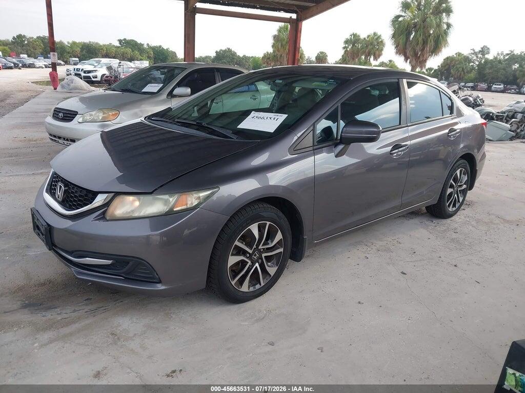 19XFB2F86FE004616 2015 HONDA CIVIC photo no. 2