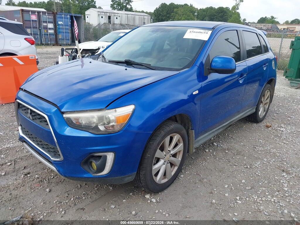 4A4AP4AU8FE057446 2015 MITSUBISHI OUTLANDER SPORT photo no. 2