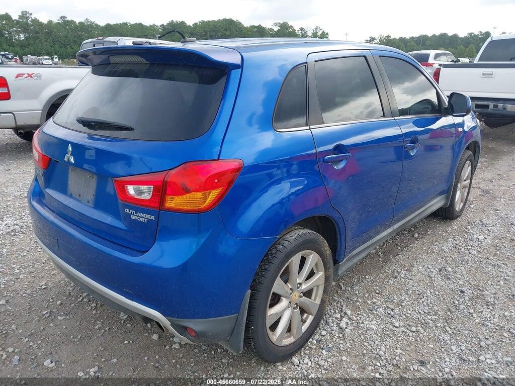 4A4AP4AU8FE057446 2015 MITSUBISHI OUTLANDER SPORT photo no. 4