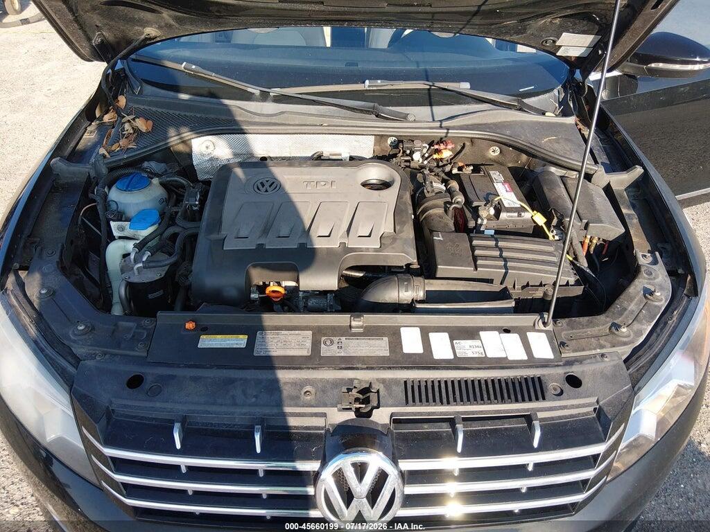 1VWCN7A39CC083587 2012 VOLKSWAGEN PASSAT photo no. 10