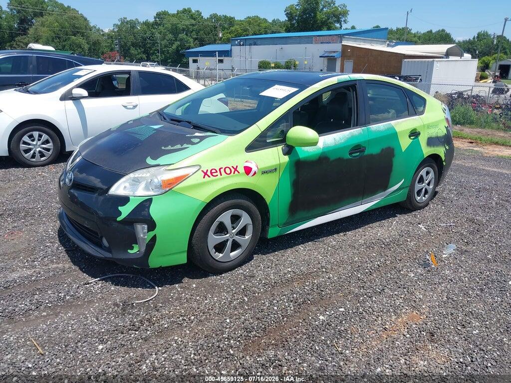 JTDKN3DU6F1979535 2015 TOYOTA PRIUS photo no. 2