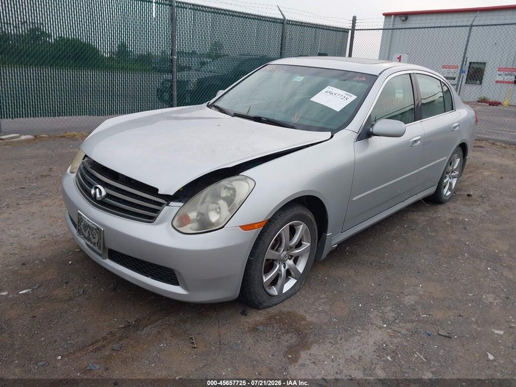 JNKCV51F36M601191 2006 INFINITI G35X photo no. 2