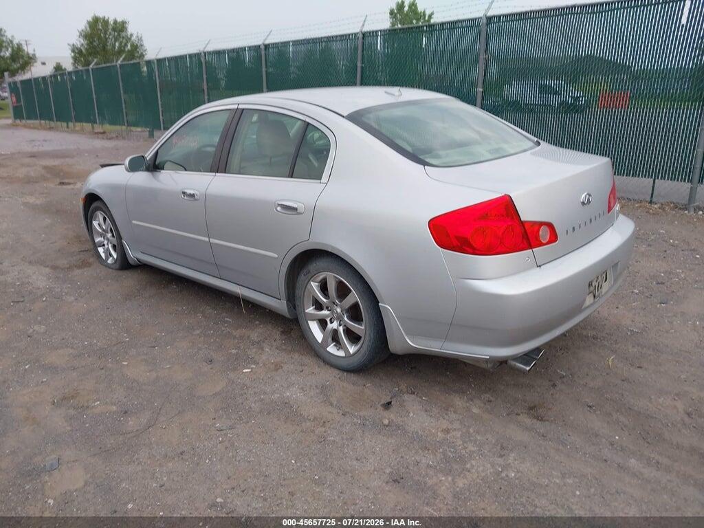JNKCV51F36M601191 2006 INFINITI G35X photo no. 3