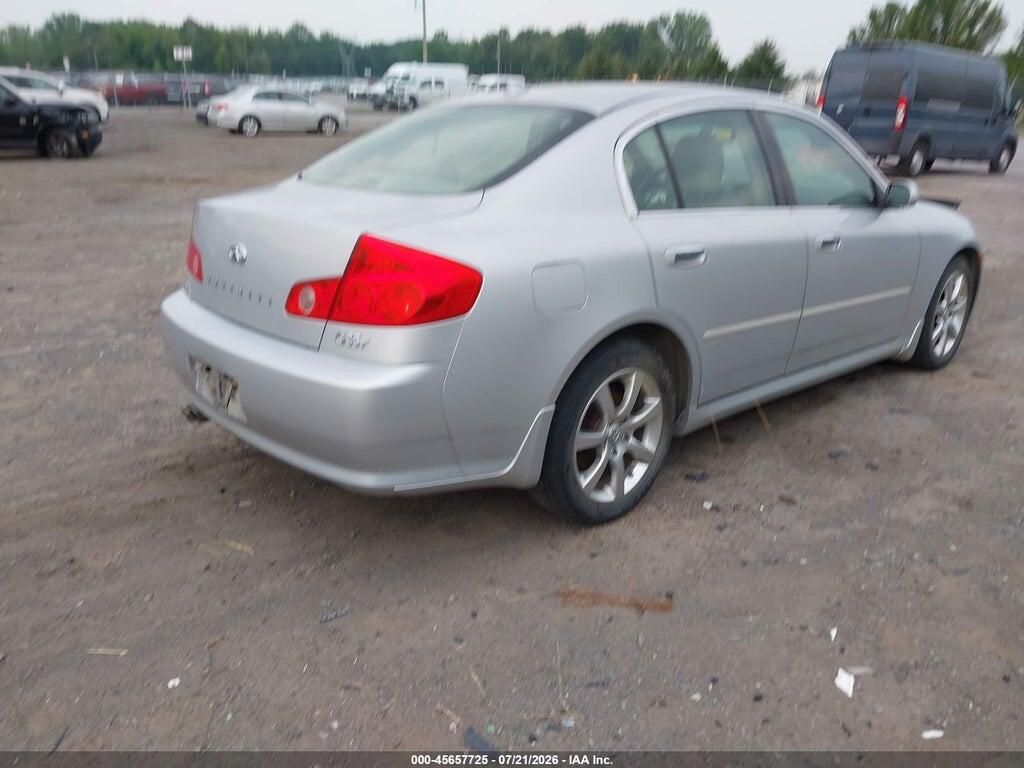 JNKCV51F36M601191 2006 INFINITI G35X photo no. 4