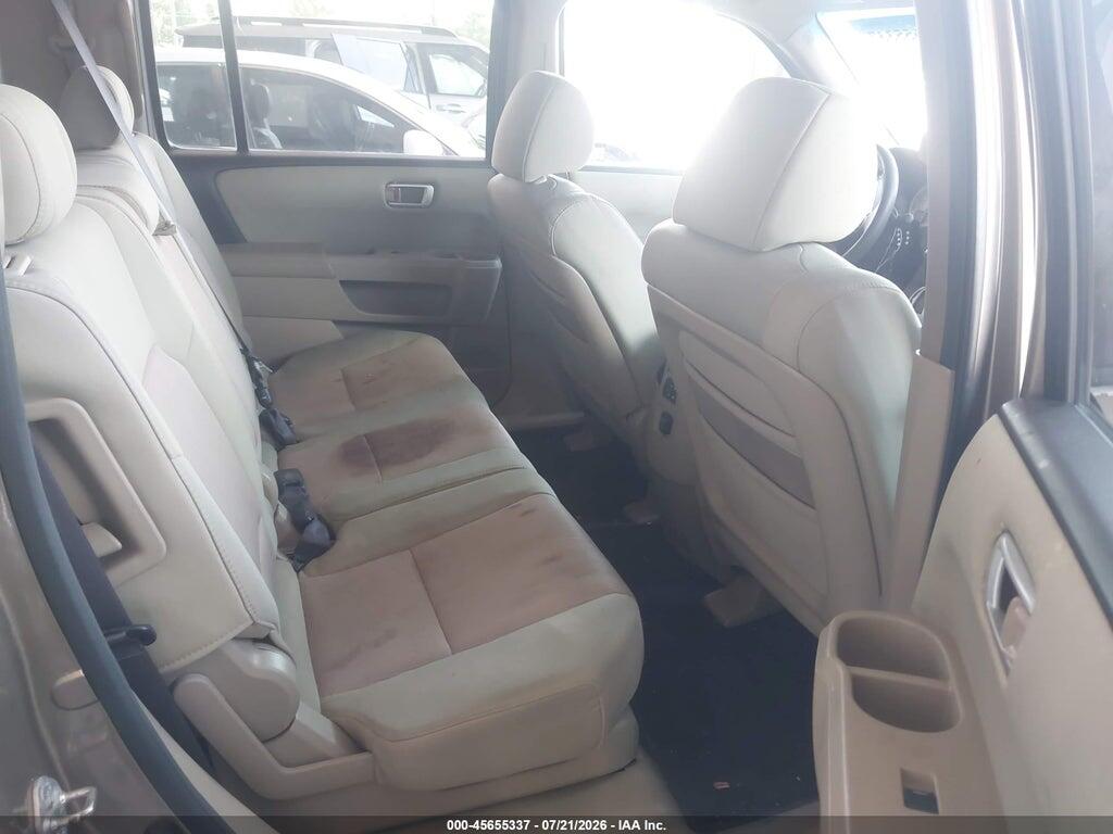 5FNYF3H47BB001404 2011 HONDA PILOT photo no. 8