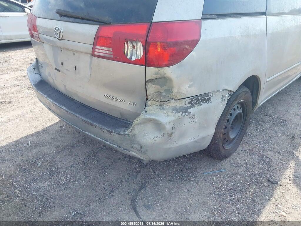 5TDZA23CX4S021012 2004 TOYOTA SIENNA photo no. 6