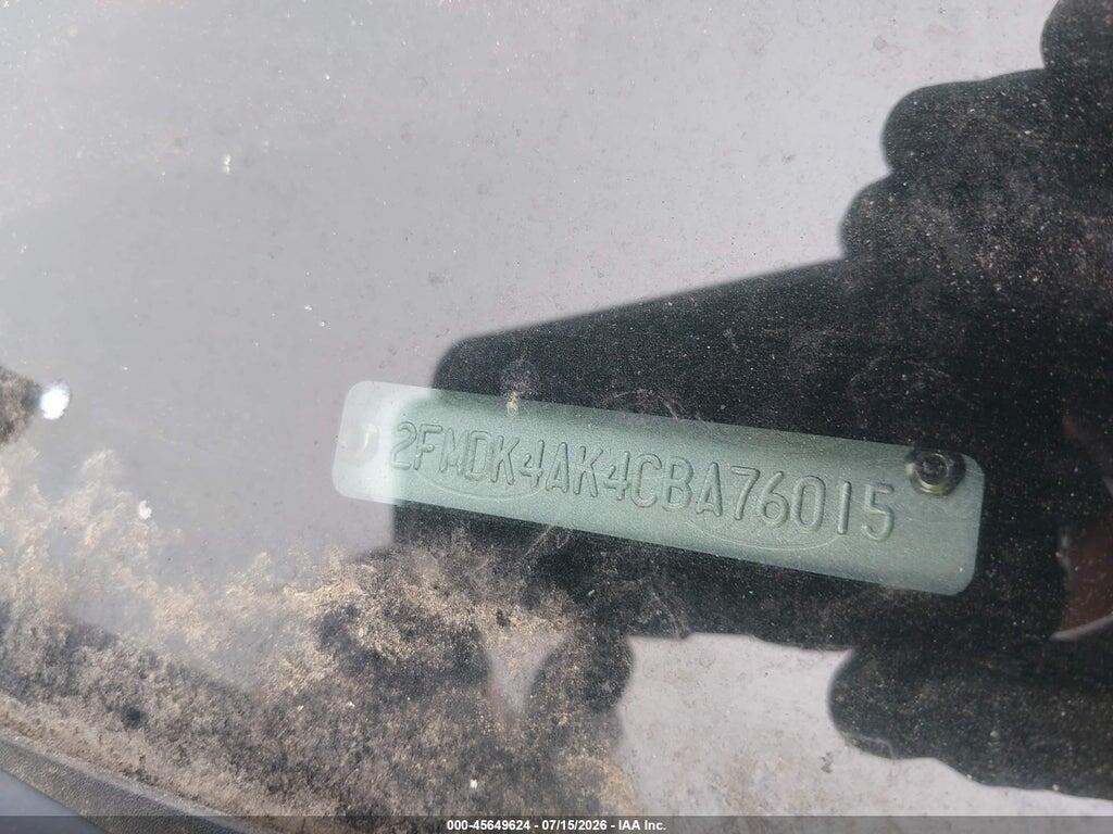 2FMDK4AK4CBA76015 2012 FORD EDGE photo no. 12