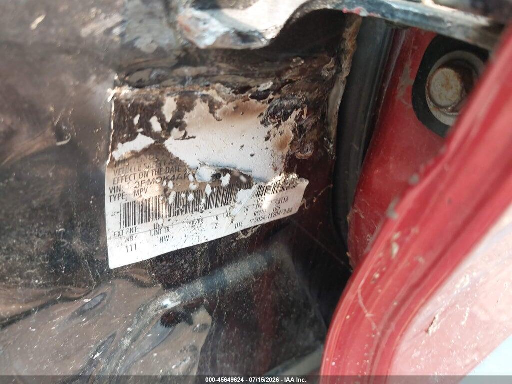 2FMDK4AK4CBA76015 2012 FORD EDGE photo no. 9