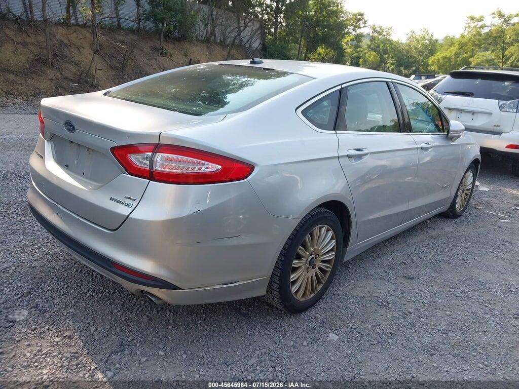 3FA6P0LUXDR223341 2013 FORD FUSION HYBRID photo no. 4