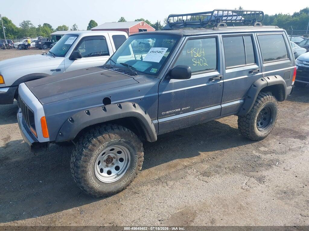 1J4FF48S11L557032 2001 JEEP CHEROKEE photo no. 2