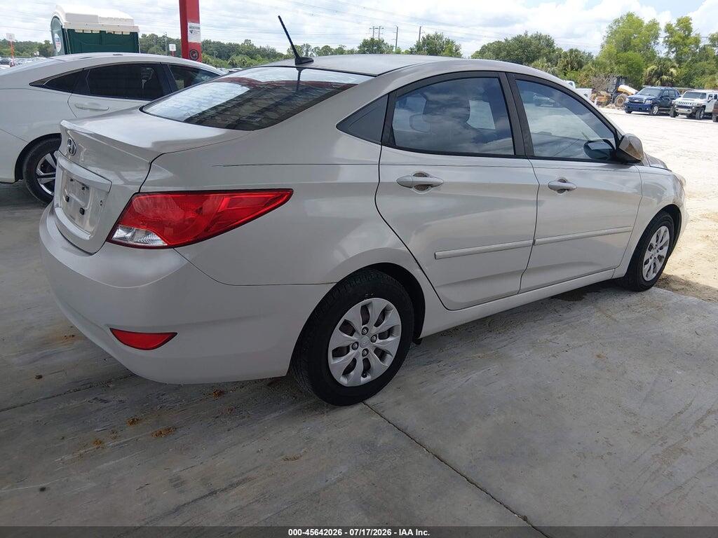 KMHCT4AE6GU161604 2016 HYUNDAI ACCENT photo no. 4