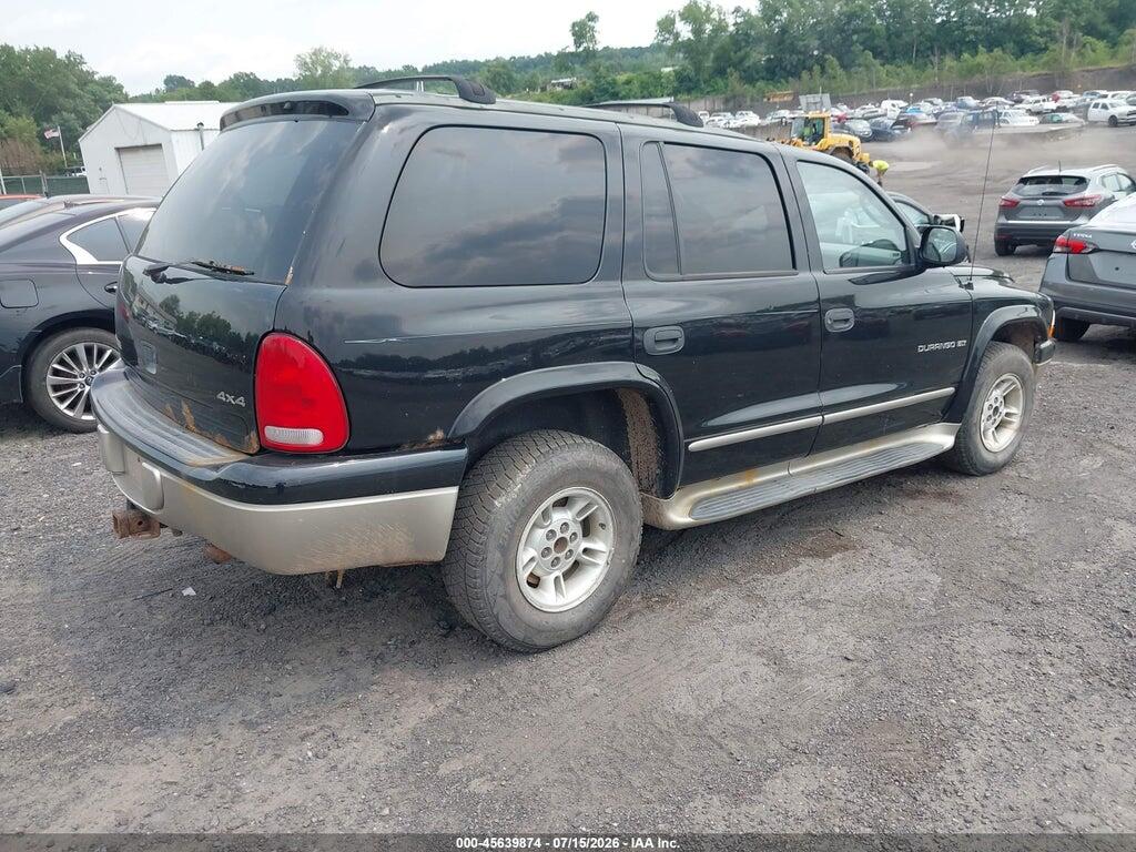 1B4HS28NX1F605356 2001 DODGE DURANGO photo no. 4