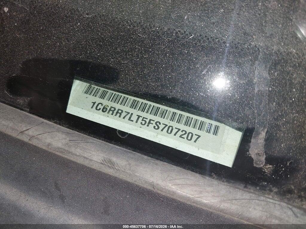 1C6RR7LT5FS707207 2015 RAM 1500 photo no. 9