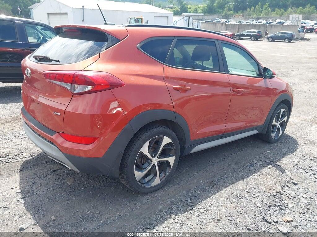 KM8J3CA24HU557345 2017 HYUNDAI TUCSON photo no. 4