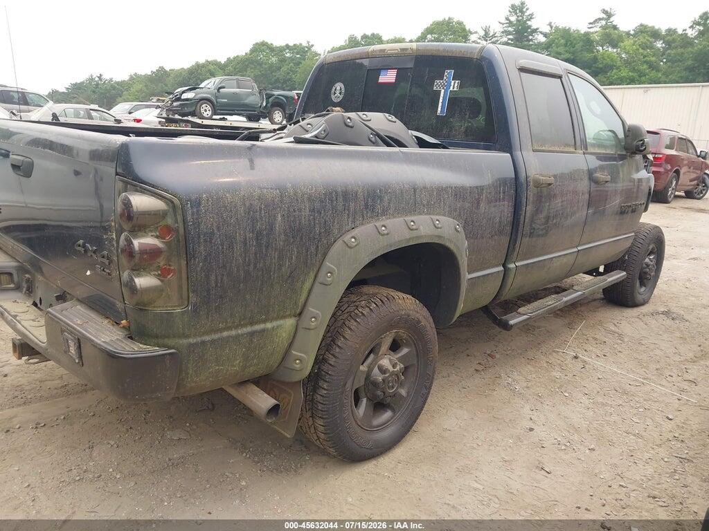 3D7KU28D44G138079 2004 DODGE RAM 2500 photo no. 4