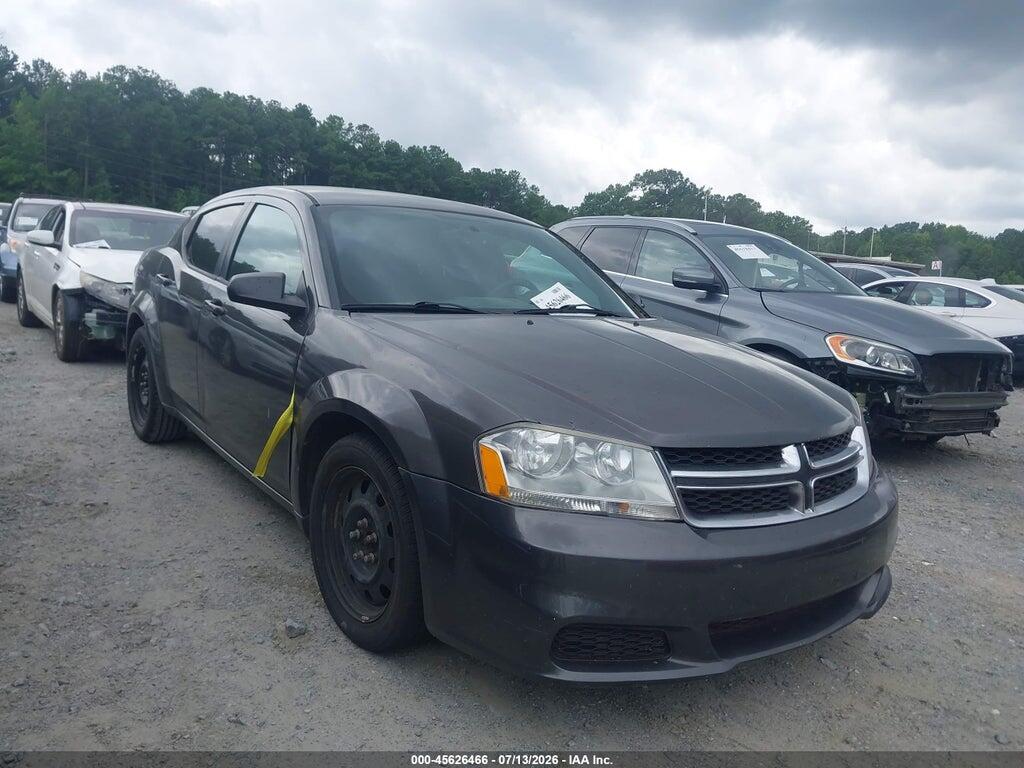 1C3CDZAG0EN218200 2014 DODGE AVENGER photo no. 1