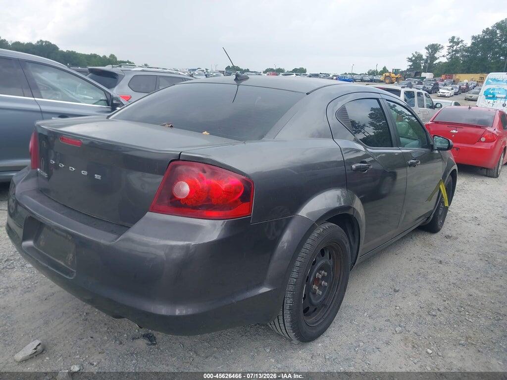 1C3CDZAG0EN218200 2014 DODGE AVENGER photo no. 4