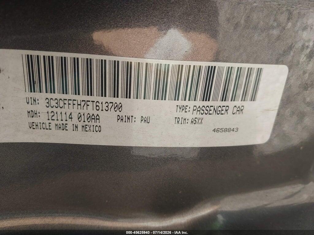 3C3CFFFH7FT613700 2015 FIAT 500 photo no. 9