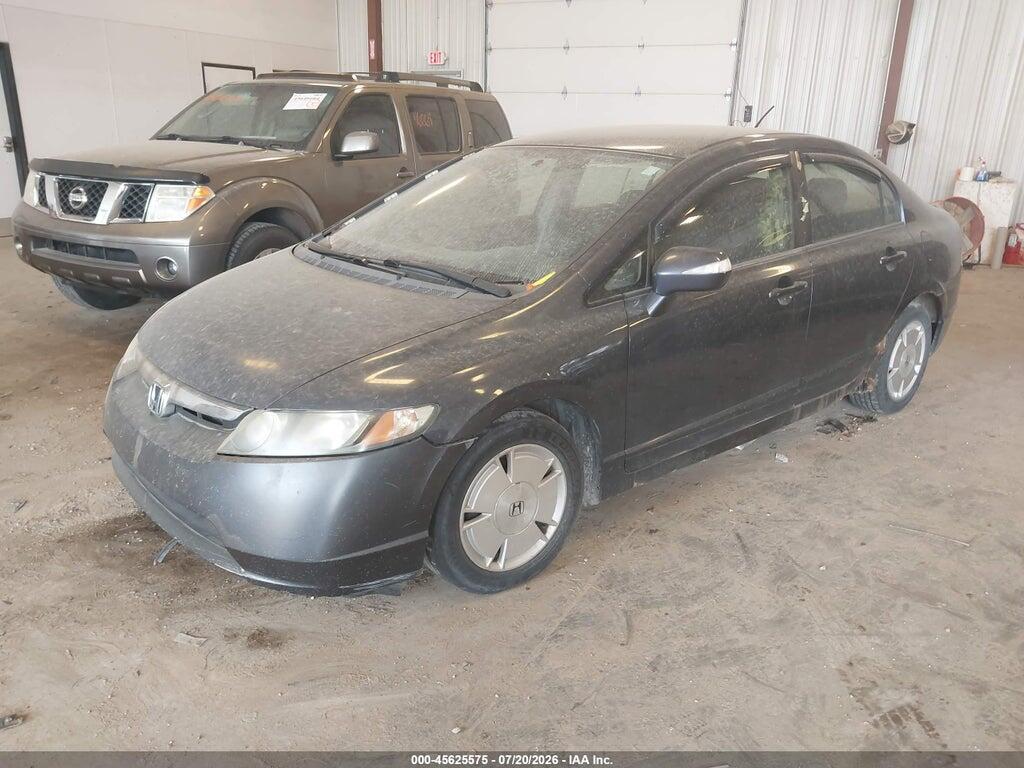 JHMFA362X7S001011 2007 HONDA CIVIC HYBRID photo no. 2
